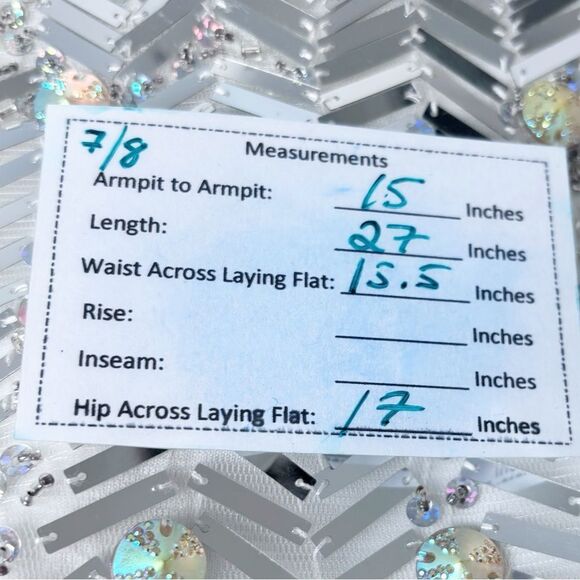 Dave & Johnny Sequin Lace-Up Backless Bodycon Dress | Size 7/8 - Picture 15 of 15